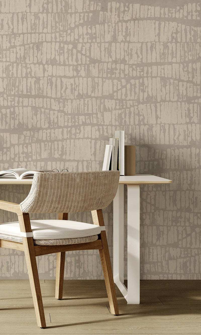 Thuraya Nebula Gentle Brush Stripes Taupe MA1713