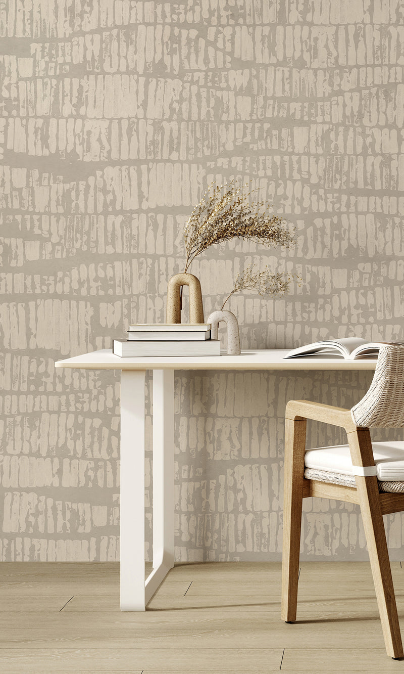 Thuraya Nebula Gentle Brush Stripes Taupe MA1713