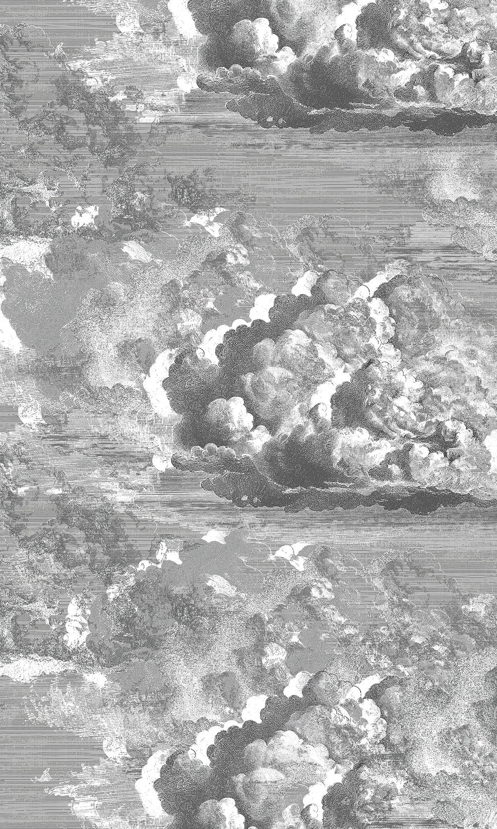 Thuraya Nebula Celestial Clouds Gray MA1729 - Sample