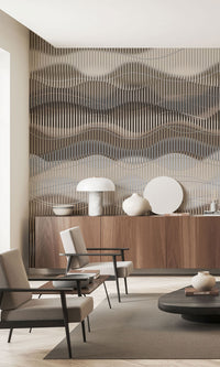 Thuraya Nebula Waves of Illusion Brown MA1731 - Sample