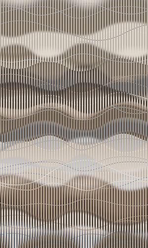 Thuraya Nebula Waves of Illusion Brown MA1731 - Sample