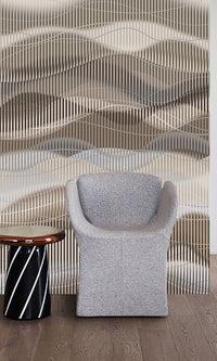 Thuraya Nebula Waves of Illusion Brown MA1731 - Sample