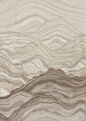 Thuraya Nebula Serene Mountains Brown MA1737