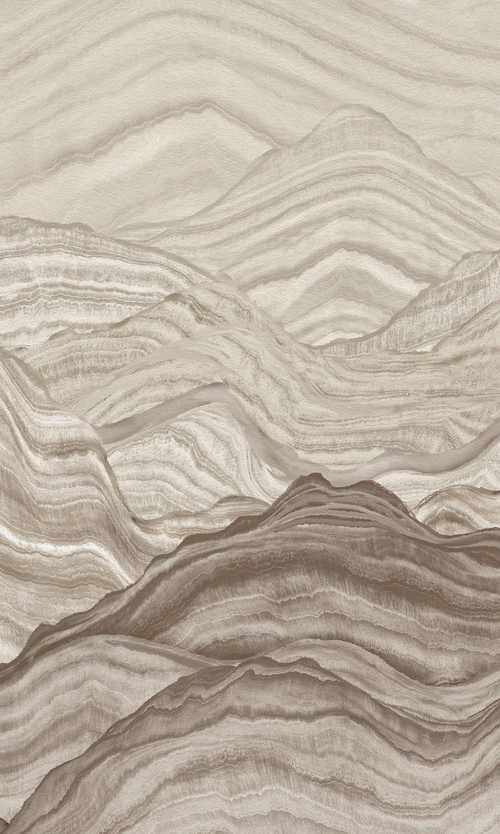 Thuraya Nebula Serene Mountains Brown MA1737 - Sample