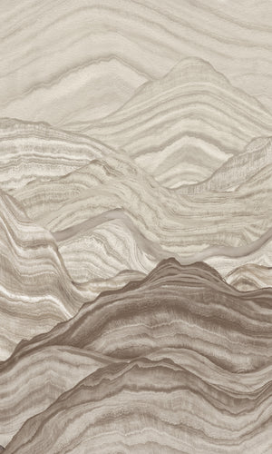 Thuraya Nebula Serene Mountains Brown MA1737