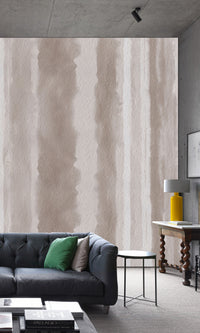Thuraya Nebula Sepia Tone Stripes Taupe MA843