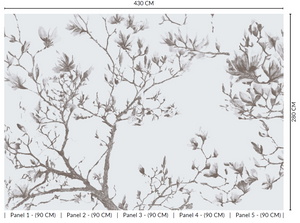 Thuraya Nebula Magnolia Taupe MF1256-TN - Sample