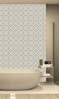 Thuraya Nebula Classic Geometric Arrangement Taupe MG1721 - Sample