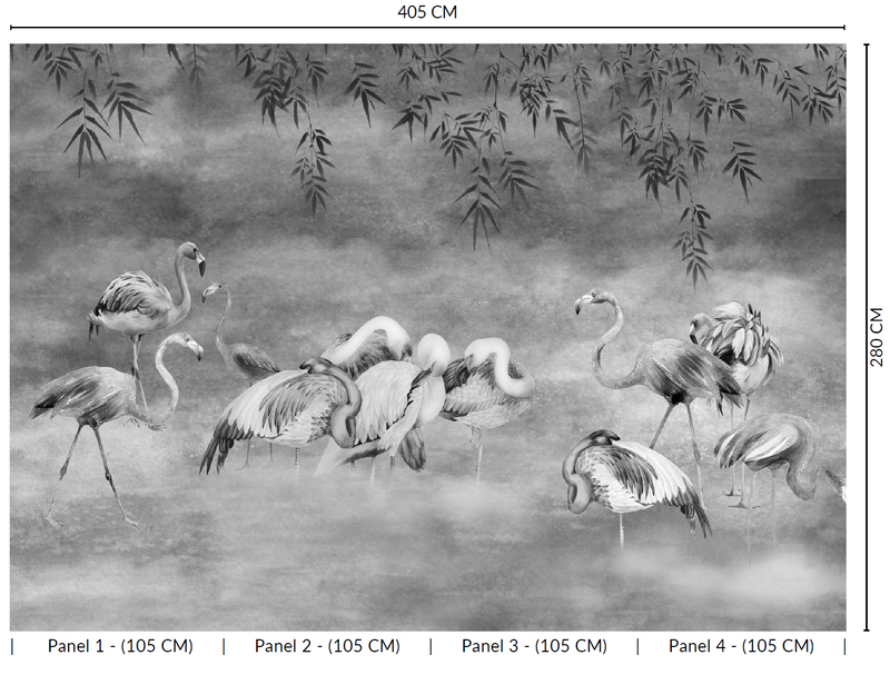 Thuraya Nebula Japanese Nature Silver MN668-TN - Sample