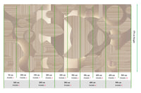Muance Mirage Mosaic Beige Bronze MU15007 Sample