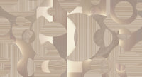 Muance Mirage Mosaic Beige Bronze MU15007 Sample
