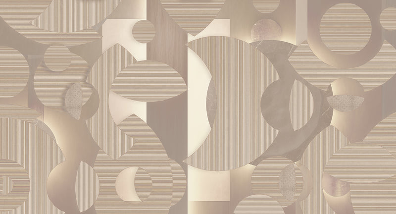 Muance Mirage Mosaic Beige Bronze MU15007 Sample