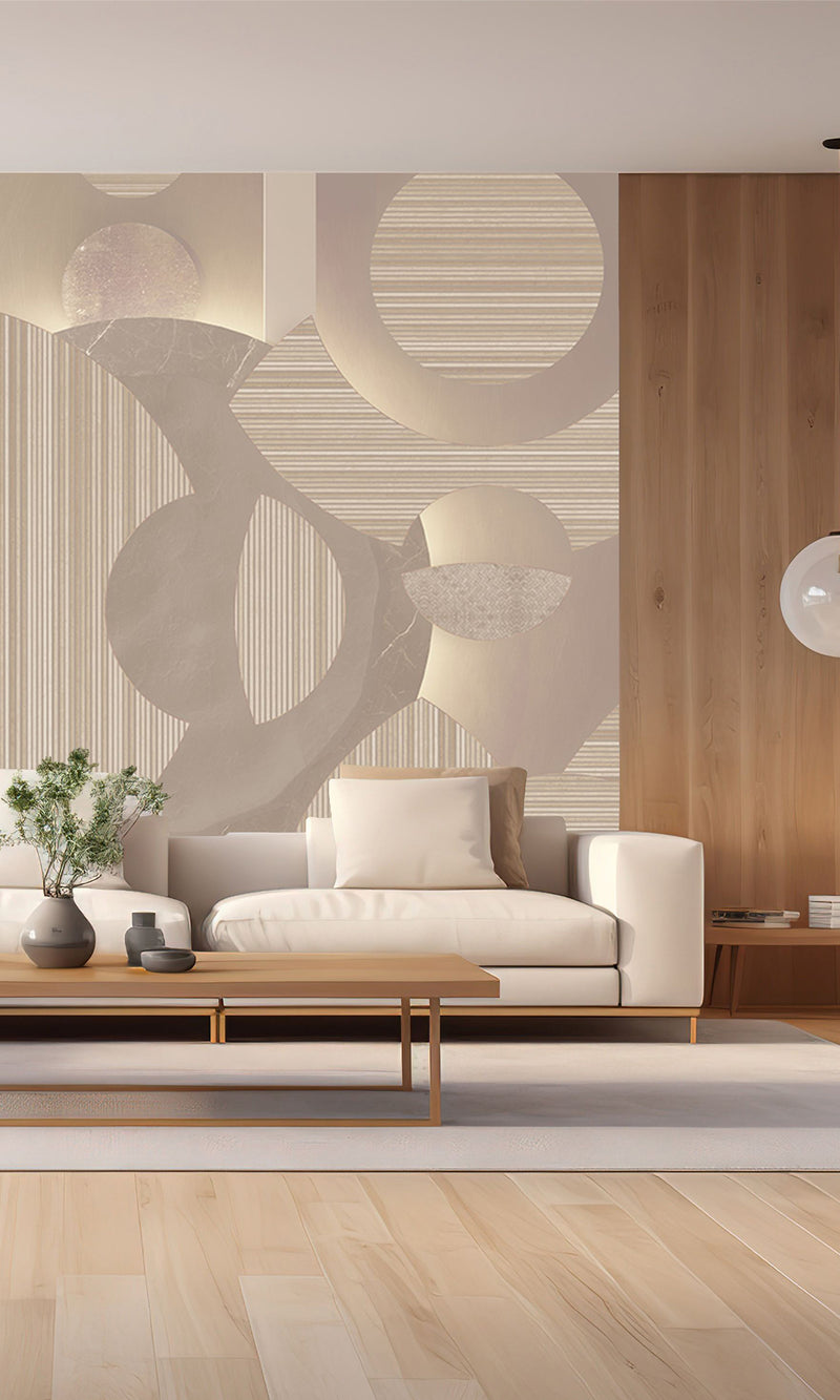 Muance Mirage Mosaic Beige Bronze MU15007 Sample