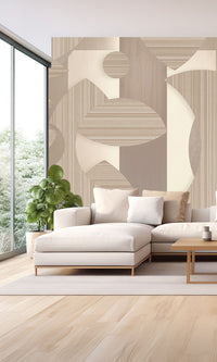Muance Mirage Mosaic Beige Bronze MU15007 Sample