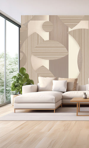 Muance Mirage Mosaic Beige Bronze MU15007 Sample