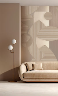 Muance Mirage Mosaic Beige Bronze MU15007 Sample