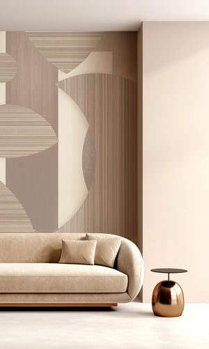 Muance Mirage Mosaic Beige Bronze MU15007 Sample