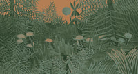 Muance Blossom Bliss Orange Green MU15012 Sample