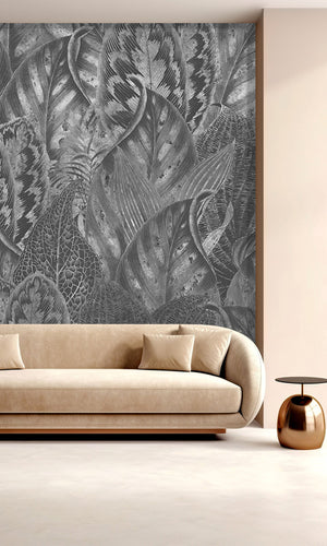 Muance Vibrant Wonderland Charcoal MU15020 Sample