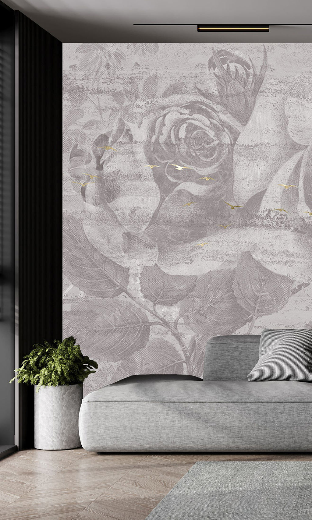 Muance Enchanted Light Grey MU15033 - Sample