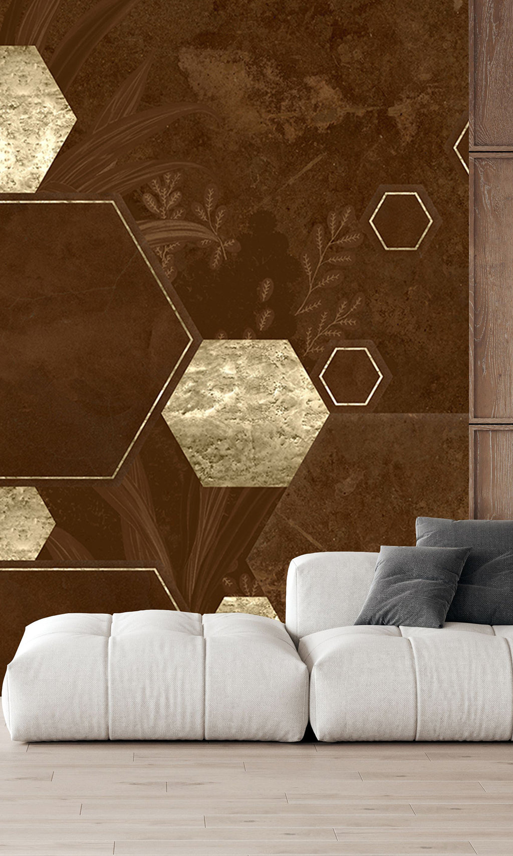 Muance Prism Paradise Chocolate Brown MU15035 Sample