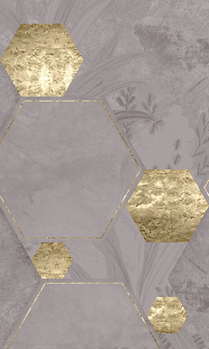Muance Prism Paradise Metallic Grey MU15036 Sample