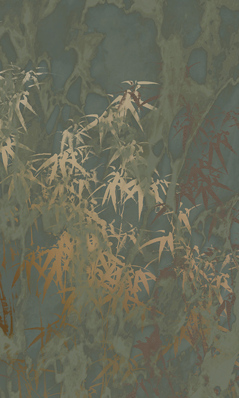 Muance Paradise Dark Moss Green MU15048 Sample