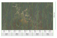 Muance Paradise Dark Moss Green MU15048 Sample