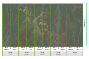Muance Paradise Dark Moss Green MU15048 Sample