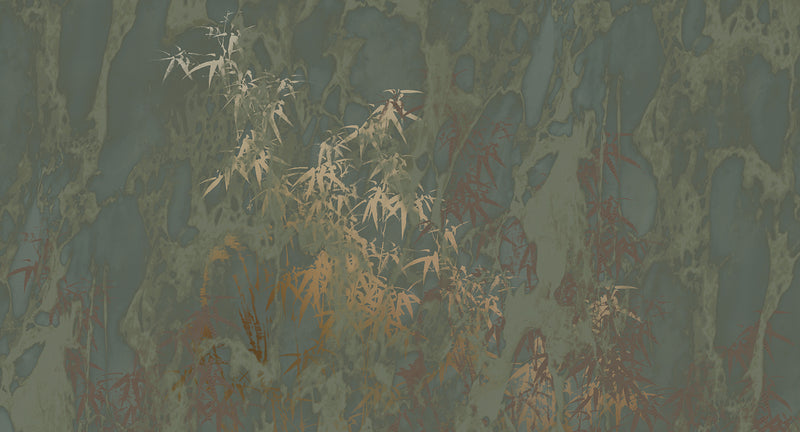 Muance Paradise Dark Moss Green MU15048 Sample