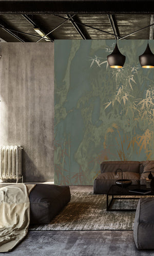 Muance Paradise Dark Moss Green MU15048 Sample