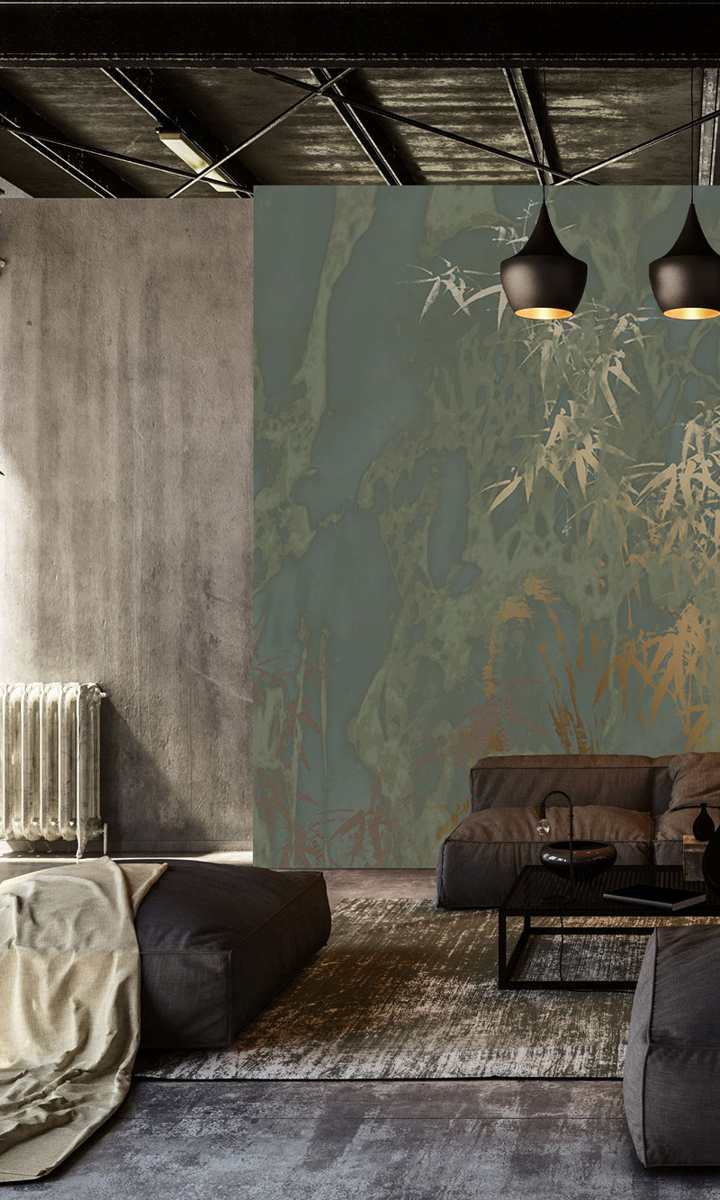 Muance Paradise Dark Moss Green MU15048 Sample