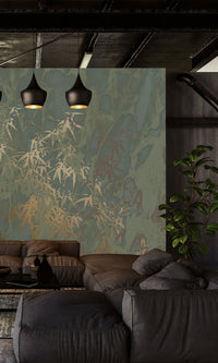 Muance Paradise Dark Moss Green MU15048 Sample