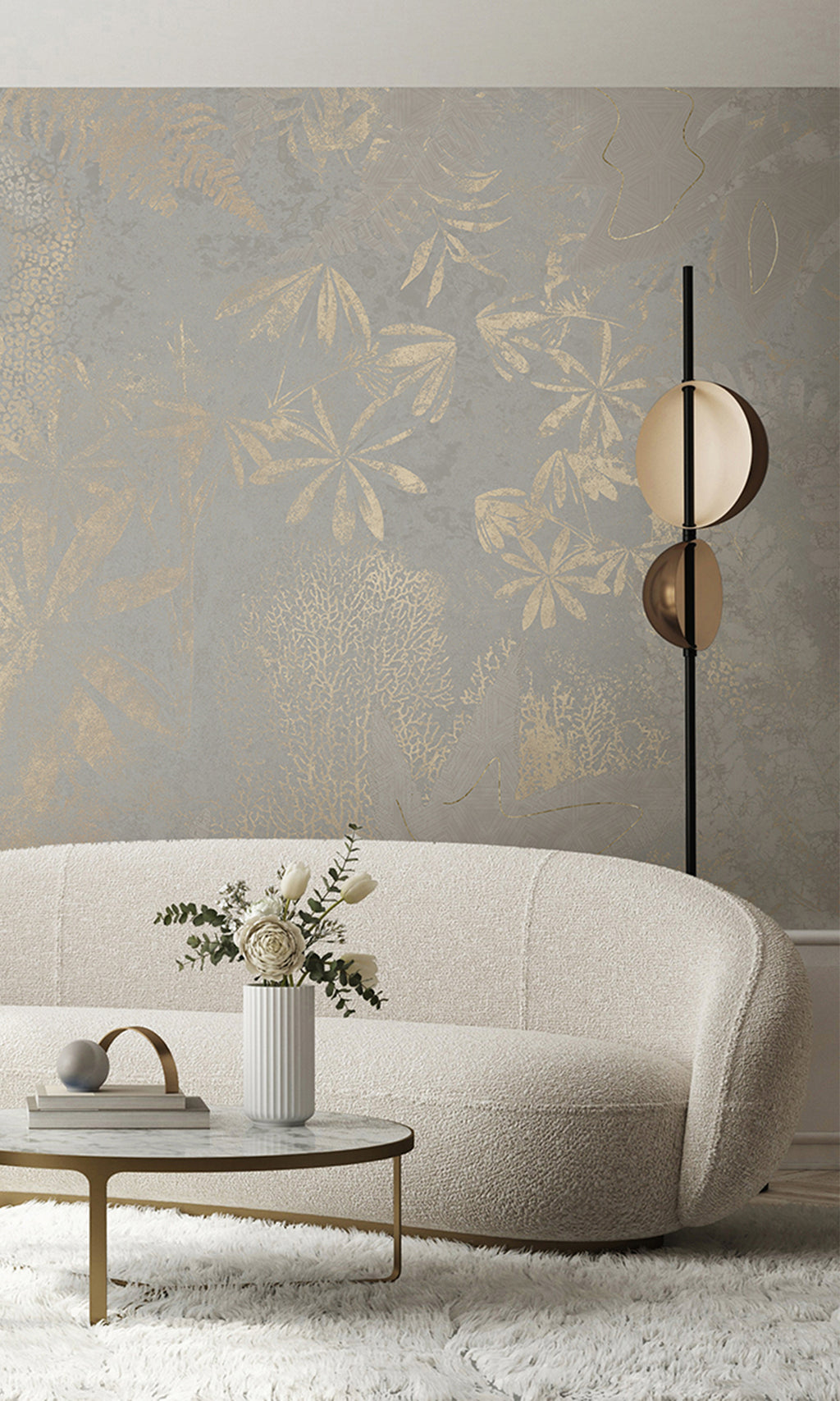 Muance Chroma Chronicle Slate Grey Gold MU15055 Sample