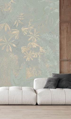 Muance Chroma Chronicle Sage Green Gold MU15056 Sample