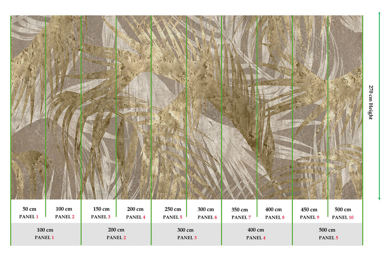 Muance Twilight Tapestry Khaki Gold MU15059 Sample