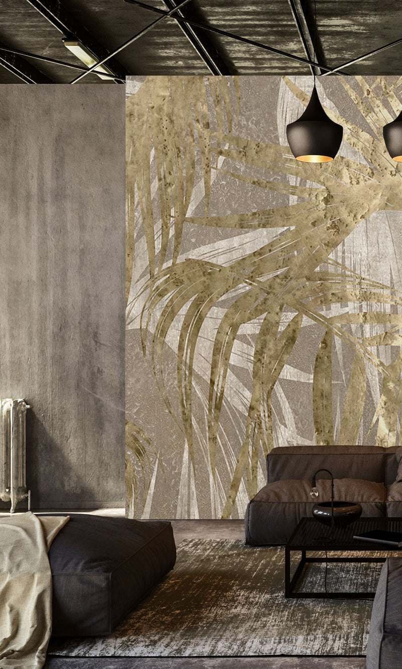 Muance Twilight Tapestry Khaki Gold MU15059 Sample