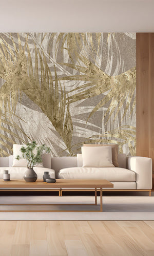 Muance Twilight Tapestry Khaki Gold MU15059 Sample