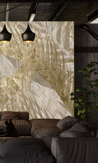 Muance Twilight Tapestry Khaki Gold MU15059 Sample