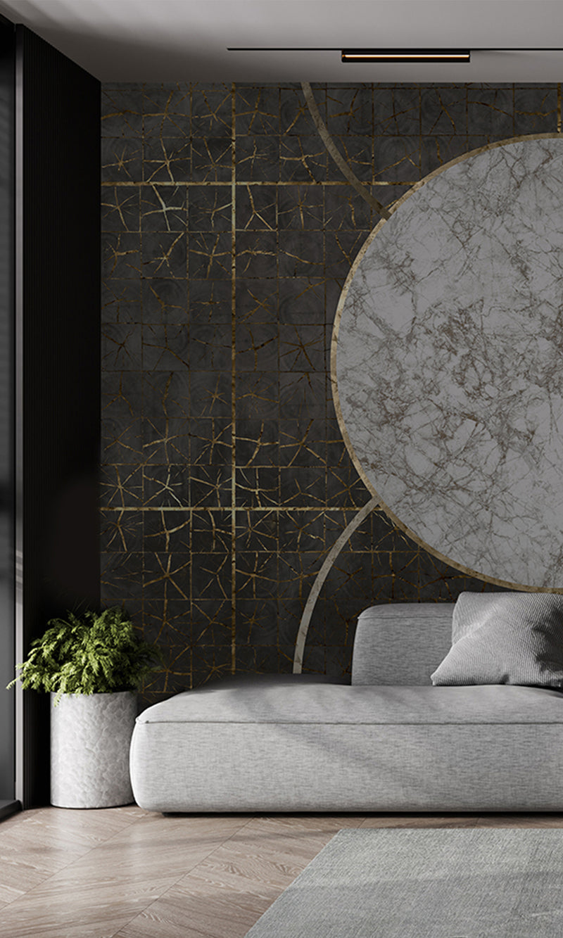 Muance Celestial Charcoal MU15064 Sample