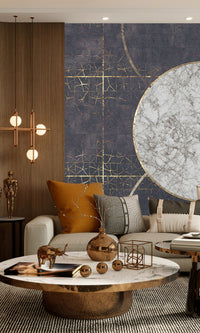 Muance Celestial Navy Blue MU15066 Sample