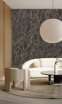 Muance Cascade Charcoal MU15070 Sample