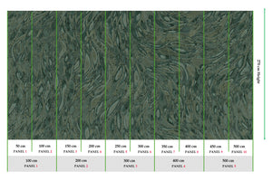 Muance Cascade Navy Green MU15071 Sample