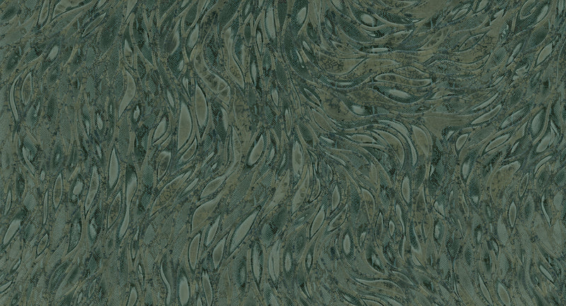 Muance Cascade Navy Green MU15071 Sample