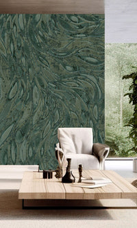 Muance Cascade Navy Green MU15071 Sample