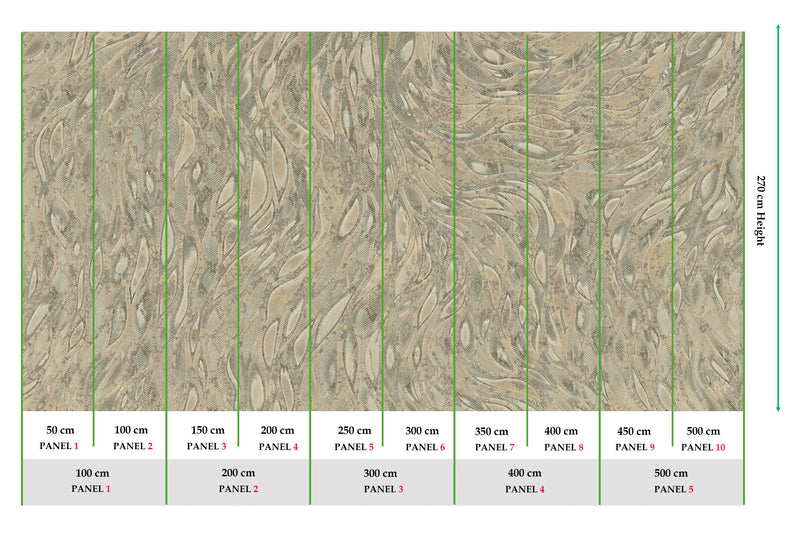 Muance Cascade Beige MU15072 Sample