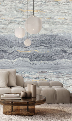Muance Elegance Ash Navy MU15073 - Sample