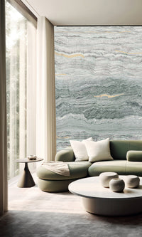Muance Elegance Ash Green MU15074 Sample