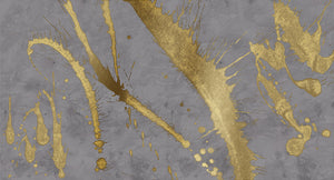 Muance Splash Effect Ash Blue Gold MU15077 Sample