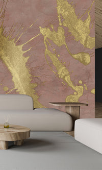 Muance Splash Effect Ash Pink Gold MU15078 Sample